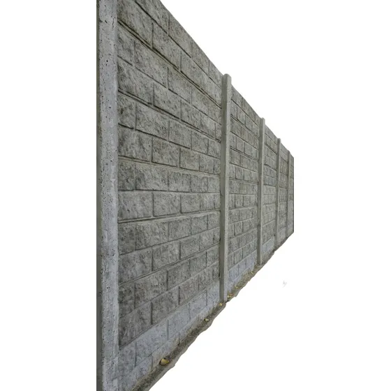 Cerco Premoldeado Símil Bloque Muro Tapial Hormigón  Beige