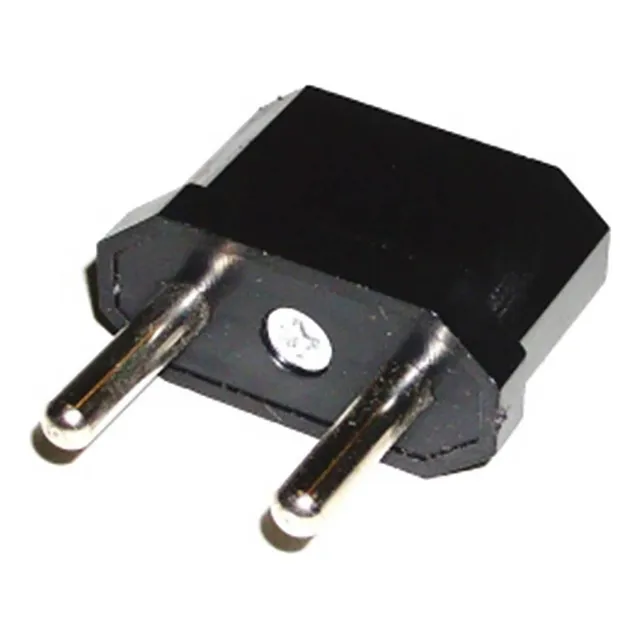 Enchufe Adaptador Universal Pata Plana Redonda America Chile
