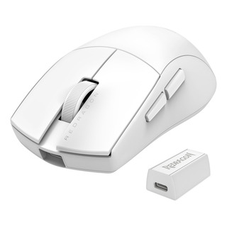 Mouse Redragon K1ng Pro (4k Hz) Wireless White Color Blanco Mouse Redragon K1ng Pro (4k Hz) Wireless White Color Blanco