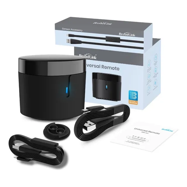 Broadlink Rm4 Mini + Cable Hts2 Humedad Y Temperatura