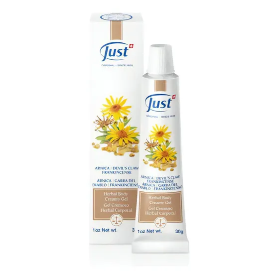 Gel Cremoso Arnica Just Swiss 25g | Cuotas sin interés