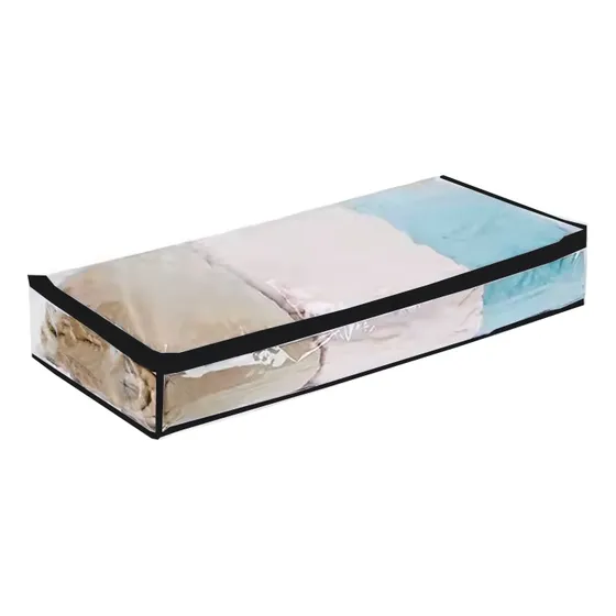 Funda Organizadora De Guardado Tipo Bolsa Frazada Ropa Cama