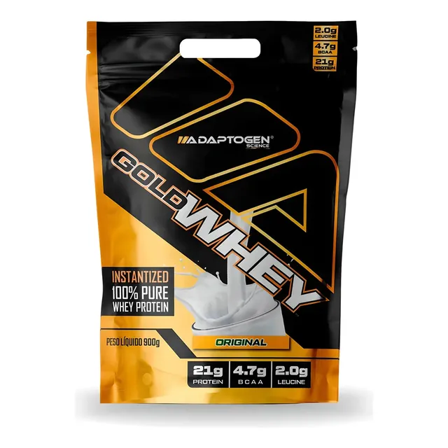 Gold Whey Refil 900g Sabor - Adaptogen
