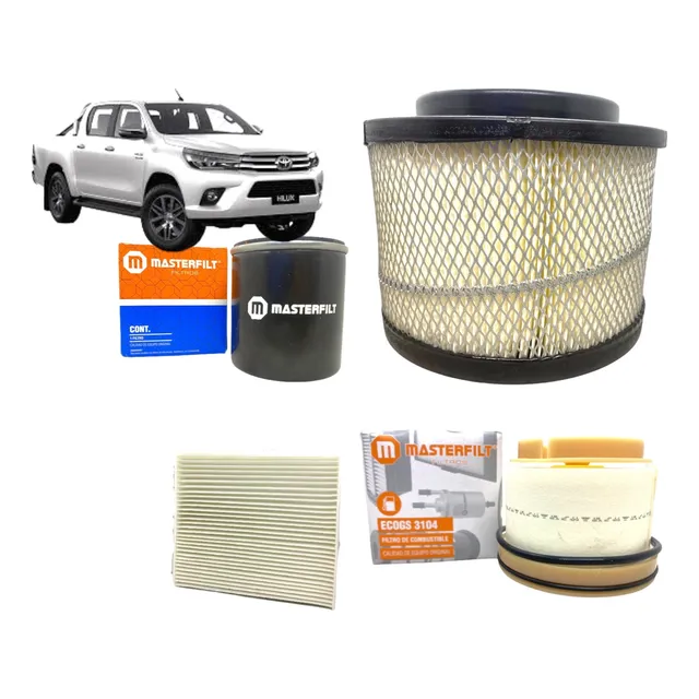 Kit De Filtros Toyota Hilux Srv 3.0 2.5 Tdi 2005 2006 A 2015