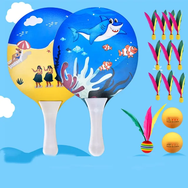 Juego Pelota Remo Playa Bolsa Transporte Para Exterior 2