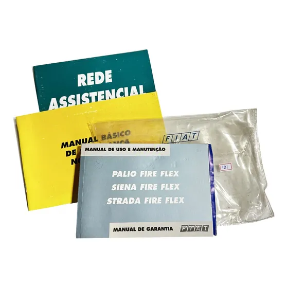 Manual Proprietário Palio Siena Strada 2005 Original Cd. 101
