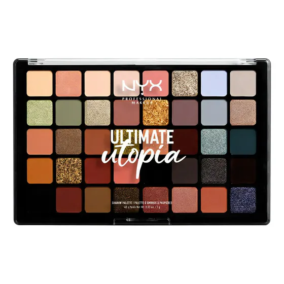 Paleta De Sombras- Ultimate Shadow Palette 40 Pan Color De La Sombra Utopia