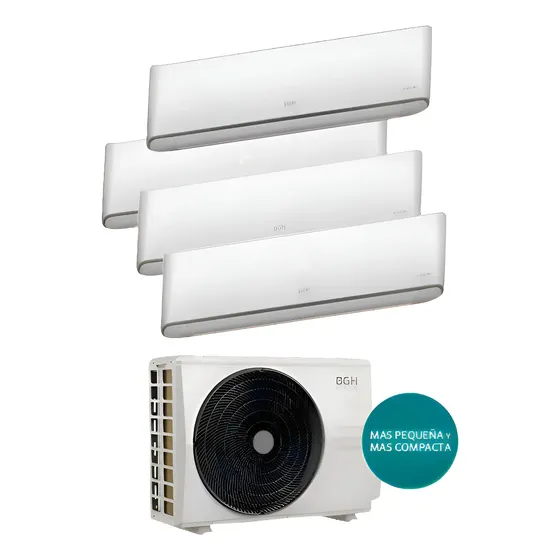 Multi Split Bgh Zen Inverter 10500 W F/c 3000 X 3 X 9000 Fg