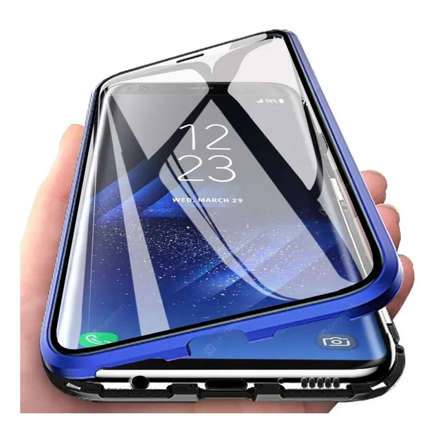 Funda 360 Magnética Compatible Huawei Y9a / Cristal Doble