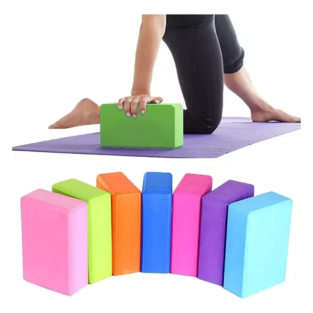 Bloque Yoga Estiramiento Eva Espuma Bloques De Ladrillo