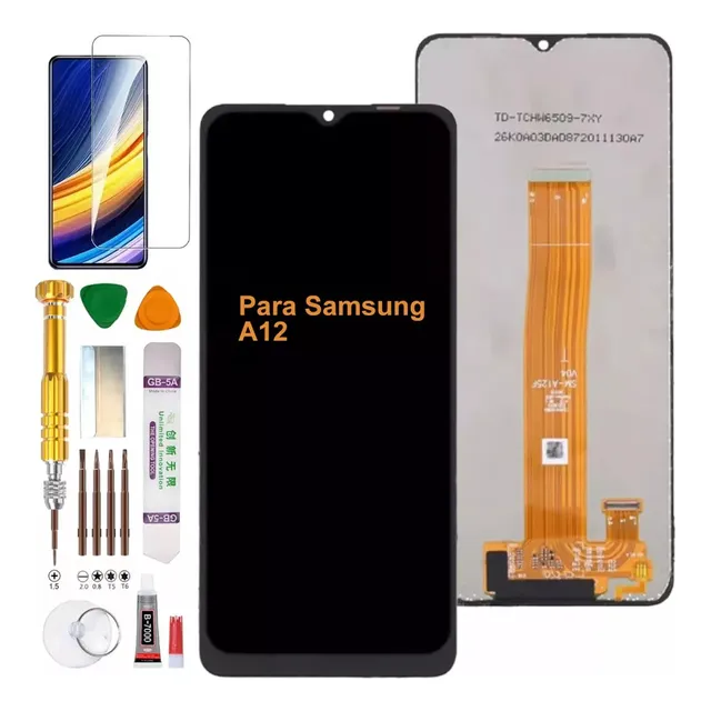 Pantalla Para Samsung A12 A125m A125f Lcd Táctil