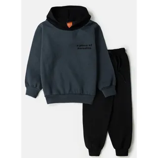 Conjunto Infantil Masculino Moletom Piece Of Paradise Chumbo Conjunto Infantil Masculino Moletom Piece Of Paradise Chumbo