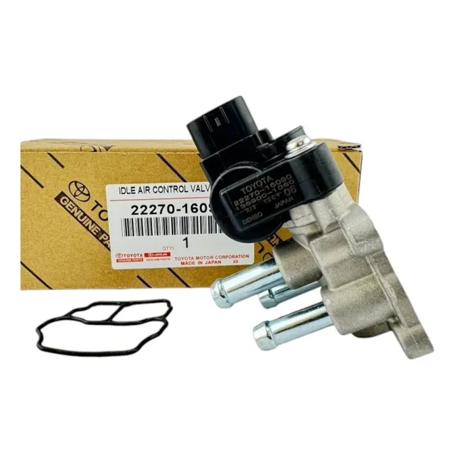 Valvula Iac Minimo Toyota Corolla Pantallita Conector Negro