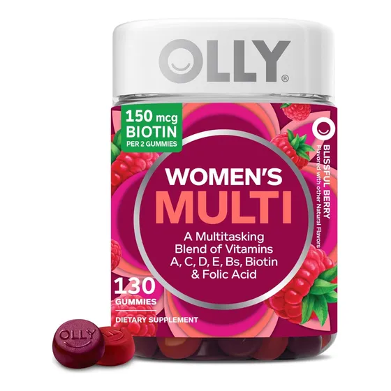 Suplemento Goma Multivitamínica Para Mujer 130 Unidades