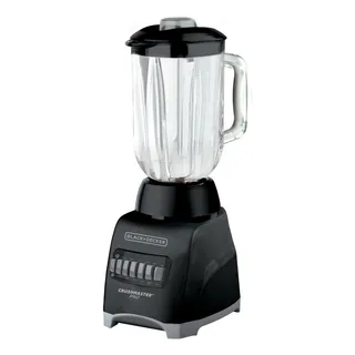 Licuadora Black & Decker Bl1000bg 10 Vel Pica Hielo Vidrio Color Negro