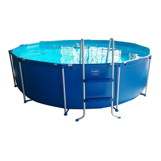 Pileta estructural Nahuel N°6 1/2 x 2.6 m de diámetro azul