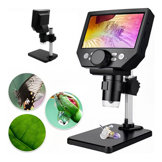 Microscopio Electrónico Académico Con Pantalla Lcd Hd 4.3 Microscopio Electrónico Académico Con Pantalla Lcd Hd 4.3