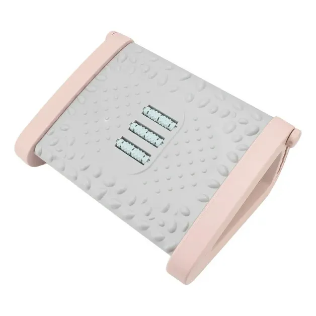 Reposapies Ergonomic Con Masajeador, Relajante Oficina Hogar