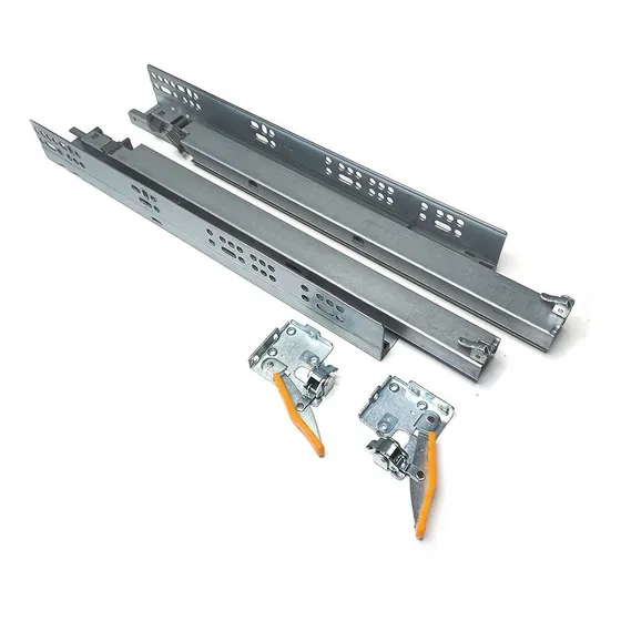 Corredera De Montaje Oculto Con Push Open 55 Cm Marca Bari
