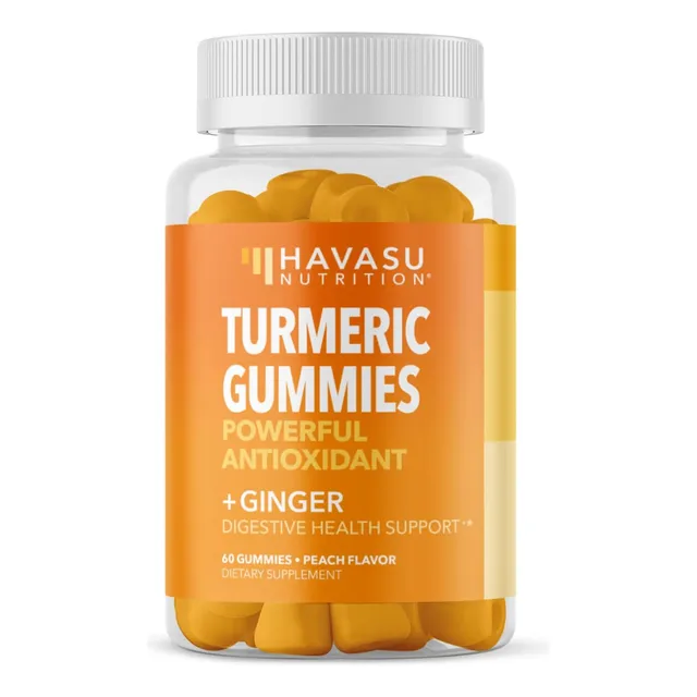 Gomitas De Cúrcuma Y Jengibre Para Salud Articular Modelo