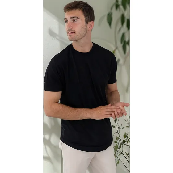 Camiseta Tech T-shirt Modal Masculina Basico