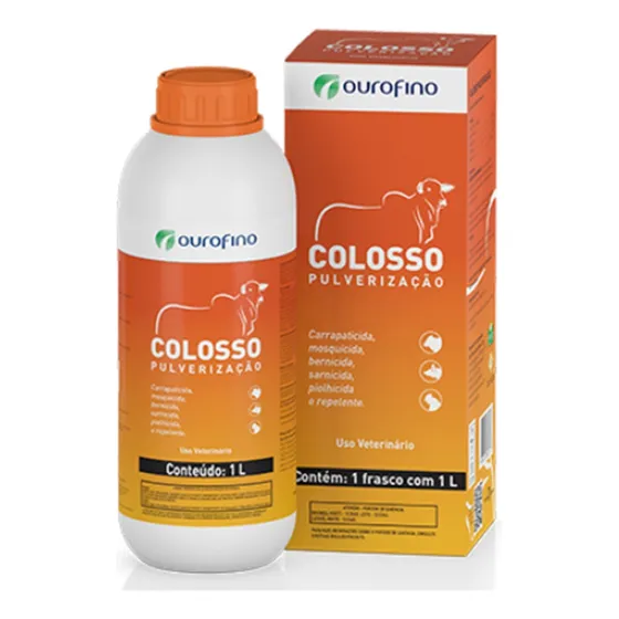 Kit Com 8 Unidades Do Colosso Pulverização Ourofino 1 Litro