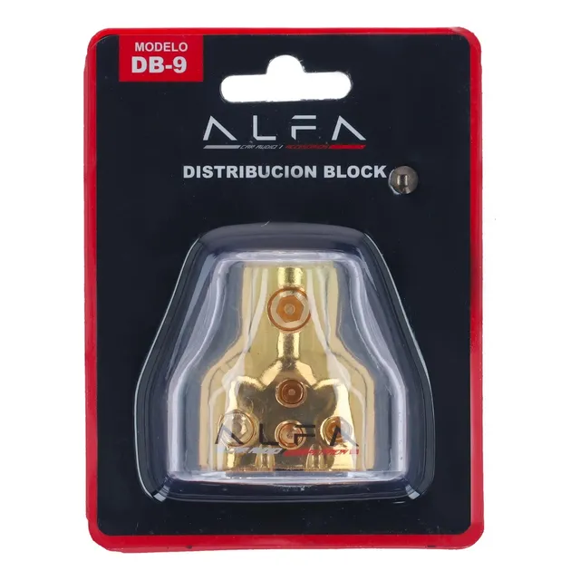 Distribuidor De Tierra De 4 Vías Para Car Audio Alfa