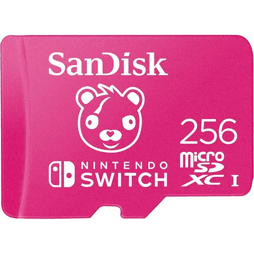Microsd 256gb Sandisk Microsdxc Uhs-i Para Nintendo Switch - Fortnite
