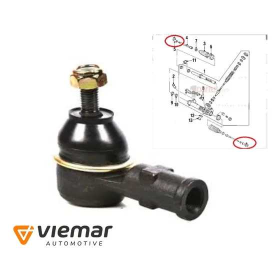 Terminal Externo Derecho Izquierdo Ford Ka 1.6 2002 2007 Spf