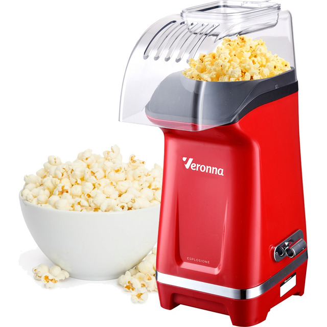 Pipoqueira Elétrica S/ Óleo Saudável Pipoca Sequinha Cor Vermelho Pipoqueira Elétrica S/ Óleo Saudável Pipoca Sequinha Cor Vermelho