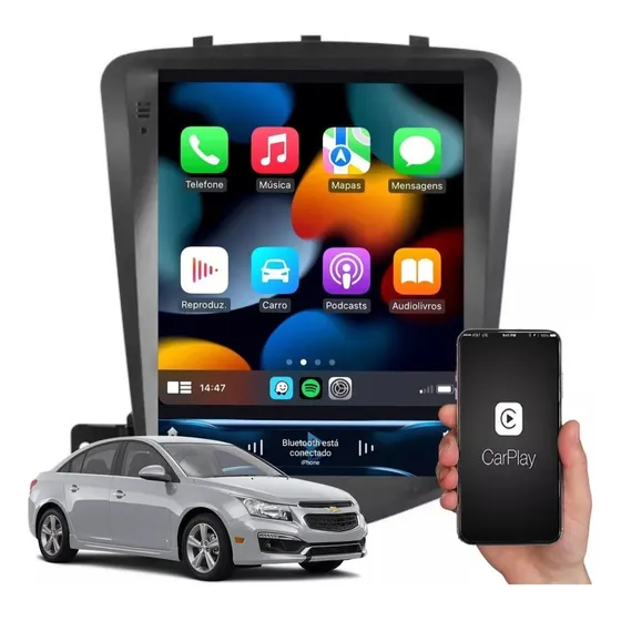 Central Multimídia Do Cruze 2011 Até 2015 Com Carplay