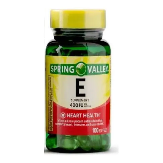 Vitamina E 400 Iu Spring Valley Pais Origen Usa 100 Softgels