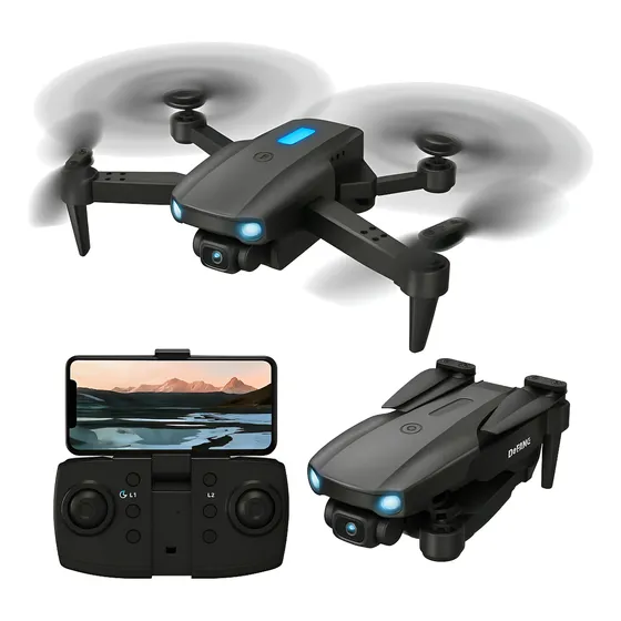 Mini Drone Profissional Com Câmera Filmagem Fpv 1080p 2.4g
