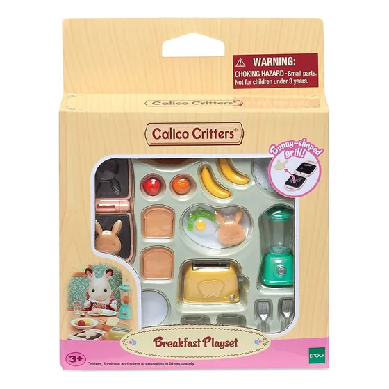 Sylvanian Families Calico Critters Set Completo Desayuno