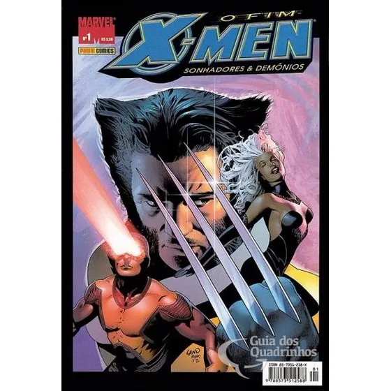 Mini Série X-men - O Fim - Livro 1 # 1 Ao 3 - Ed.panini