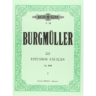Libro 25 Estudios Fã¡ciles, Op. 100 Libro 25 Estudios Fã¡ciles, Op. 100