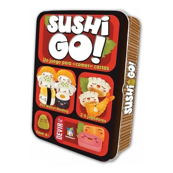 Juego De Mesa Sushi Go! Devir 40-4010 At