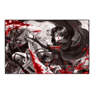 Cuadro De Levi Ackerman Ataque A Los Titanes Ch Cuadro De Levi Ackerman Ataque A Los Titanes Ch