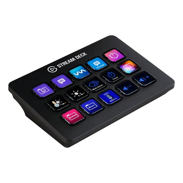 Stream Deck Mk.2 Elgato 15 Teclas Lcd Personalizable Nuevos! Color del teclado Negro Idioma Español