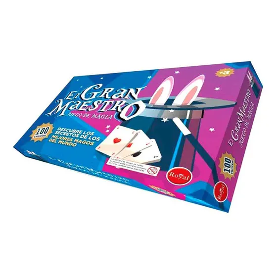 El Gran Maestro Juego De Magia Infantil 100 Trucos +6 Años