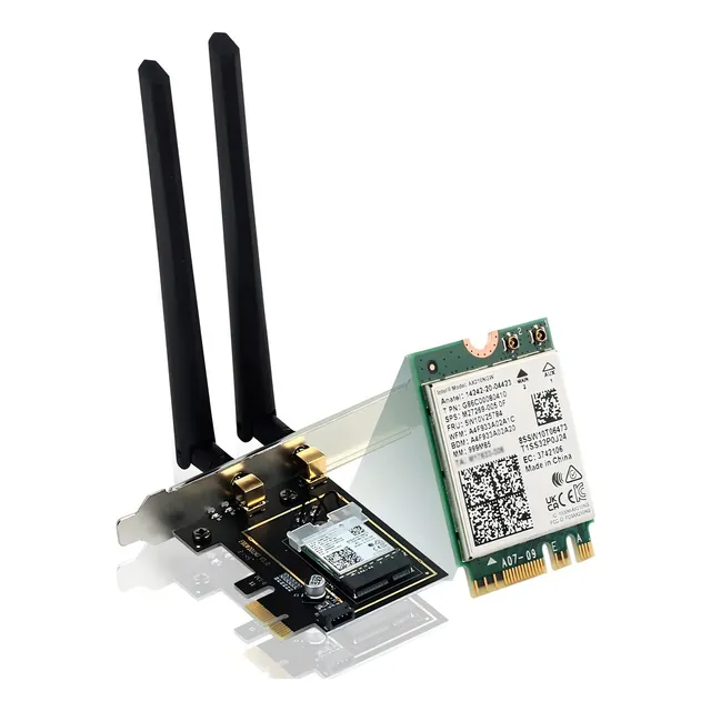 Tarjeta PCIe Fenvii Wi-Fi 6e Ax210
