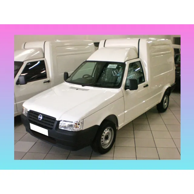 Parachoque  Delt Fiat Fiorino Uno Fire 2005 2006 2007 2008