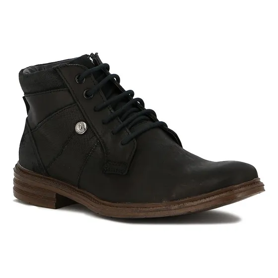 Starsax Bota Acordonada Cuero Hombre