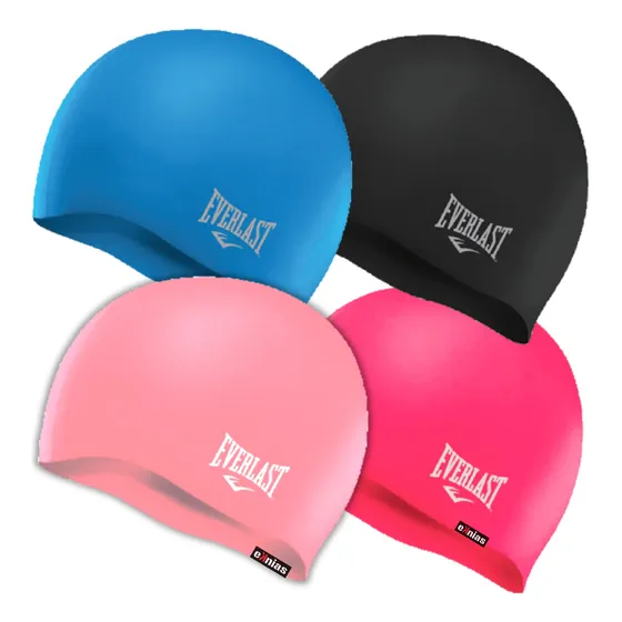 Gorro De Natacion Everlast De Silicon Junior