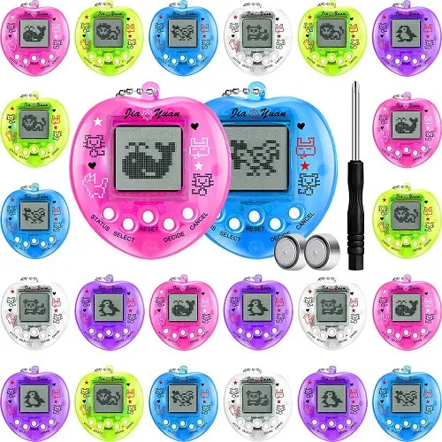4 Mascotas Virtual Tipo Tamagotchi 168 En 1, Sorpresitas
