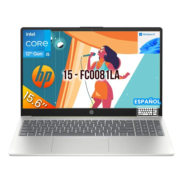 Laptop Hp 15.6 Core I5 12th 16gb Ram 512gb Ssd + Funda