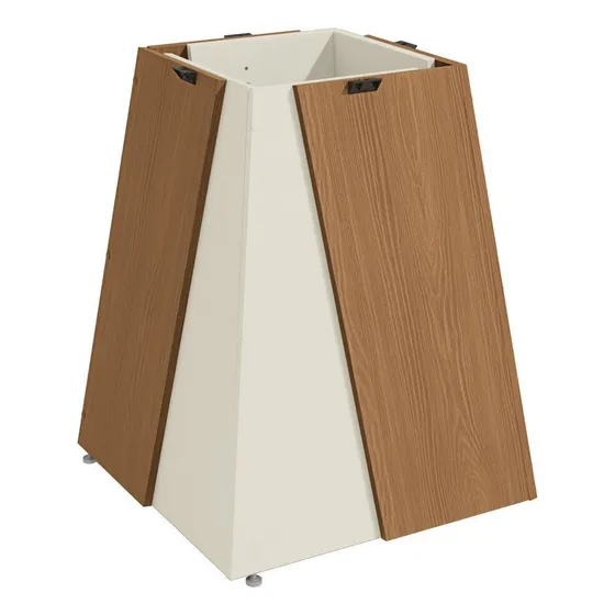 Base Dalia Para Mesa De Jantar De Madeira Wt