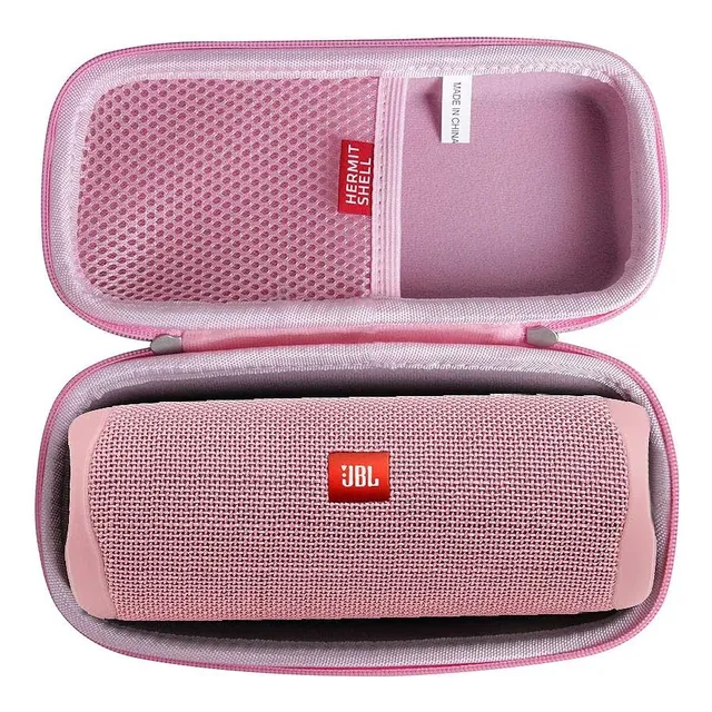 Estuche Rigido Impermeable Para Altavoz Jbl Flip 5 6 (rosa)