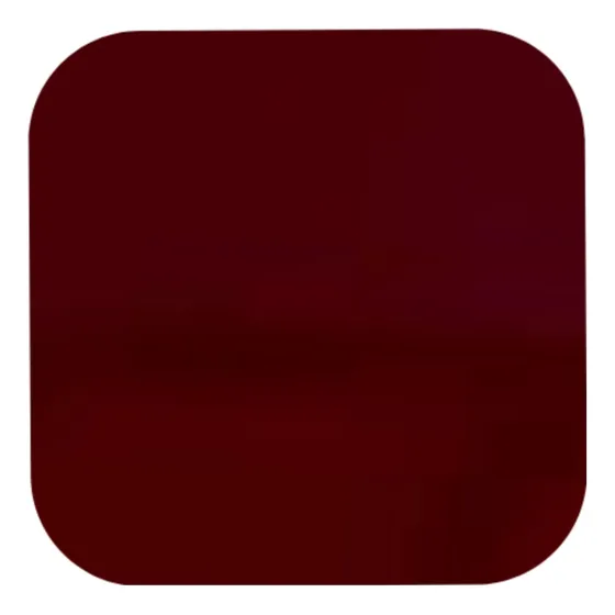 Lamina De Acrilico Rojo Transparente 2mm 122x244cm