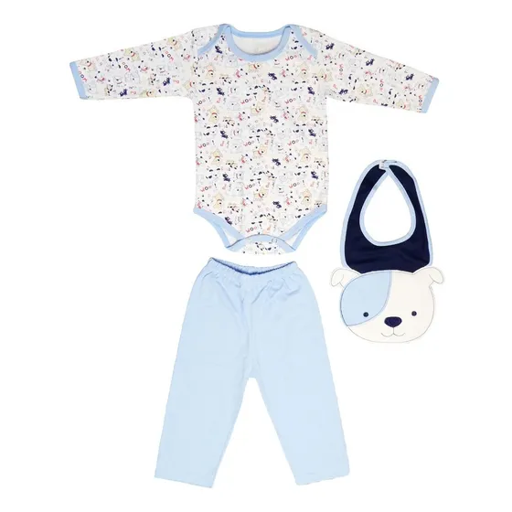 Conjunto Canastilla Para Bebe 3 Piezas Body Saby Kids